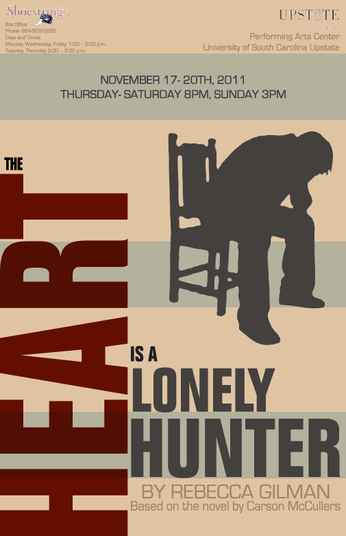 The Heart is a Lonely Hunter Poster L9 Designs